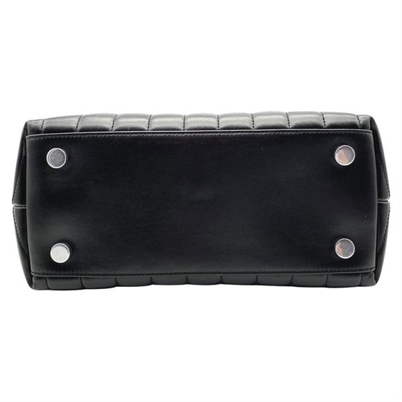 YSL Loulou Top Handle Black Leather Shoulder - Picture 5 of 10